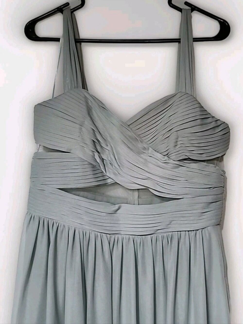 Women's Birdy Grey Elyse Bridesmaid Dress in Sage, Size Large